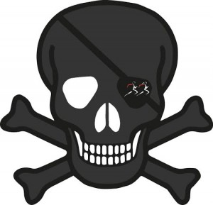 Black Skull logo